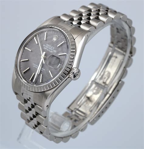 datejust rolex leather band|rolex datejust 36mm jubilee band.